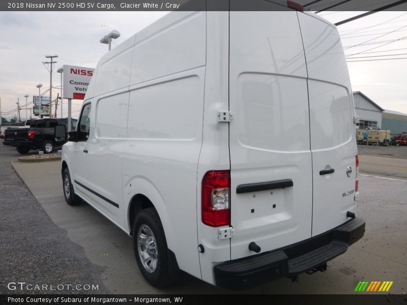 Glacier White / Gray 2018 Nissan NV 2500 HD SV Cargo