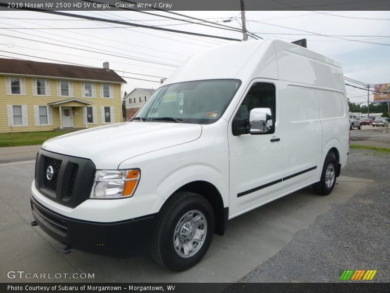 Glacier White / Gray 2018 Nissan NV 2500 HD SV Cargo