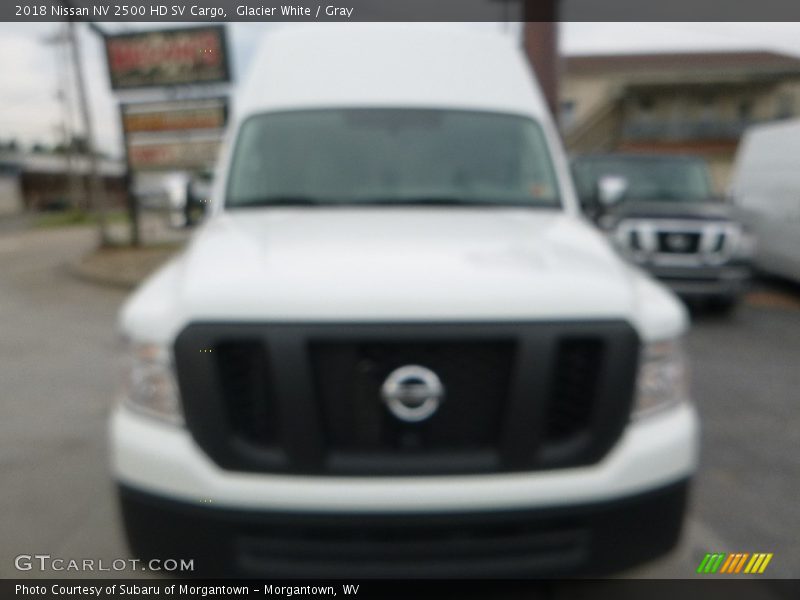 Glacier White / Gray 2018 Nissan NV 2500 HD SV Cargo
