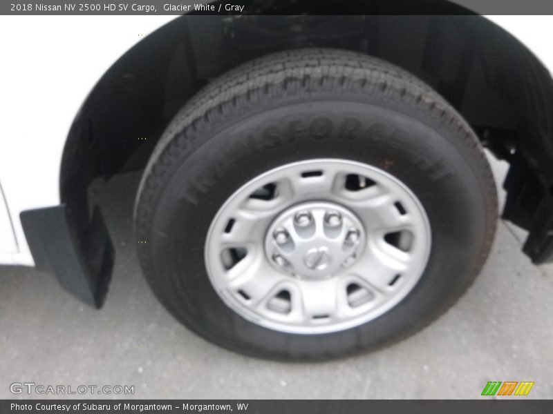 Glacier White / Gray 2018 Nissan NV 2500 HD SV Cargo