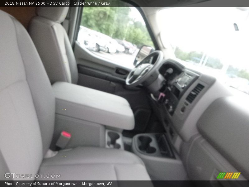 Glacier White / Gray 2018 Nissan NV 2500 HD SV Cargo