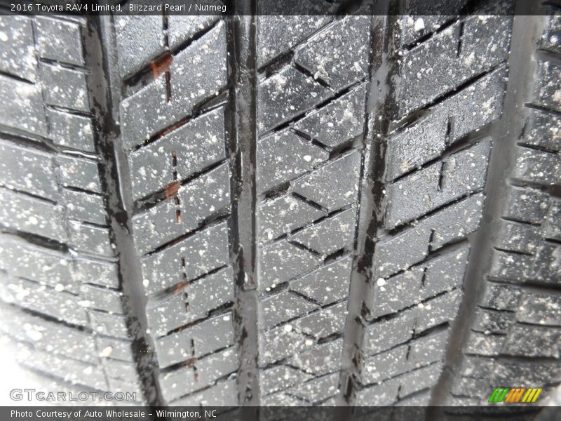Blizzard Pearl / Nutmeg 2016 Toyota RAV4 Limited