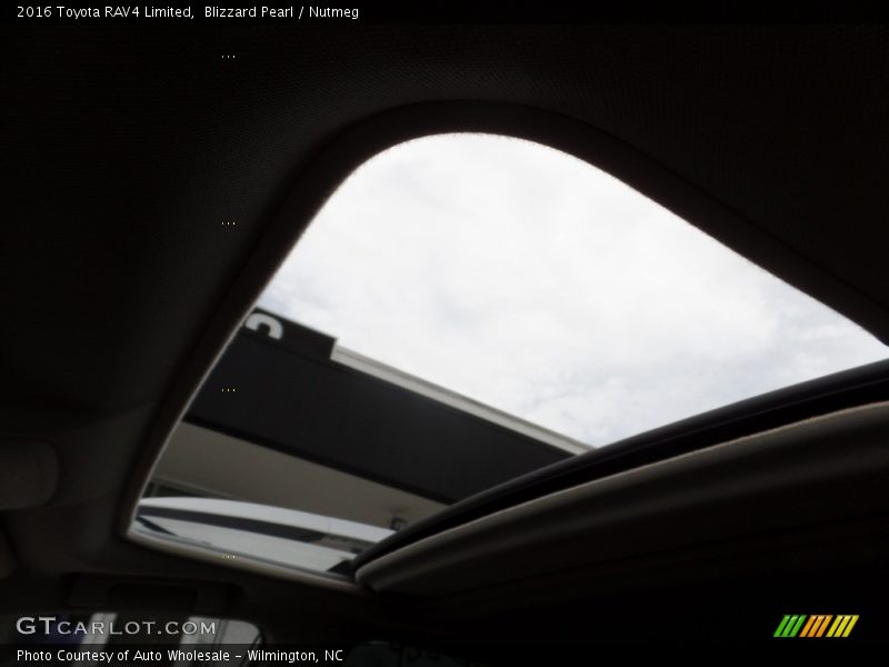 Blizzard Pearl / Nutmeg 2016 Toyota RAV4 Limited