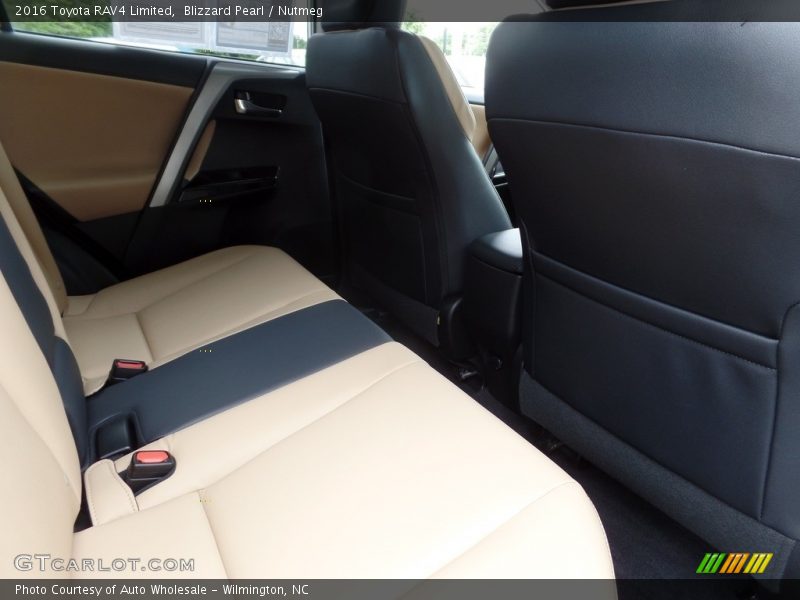 Blizzard Pearl / Nutmeg 2016 Toyota RAV4 Limited