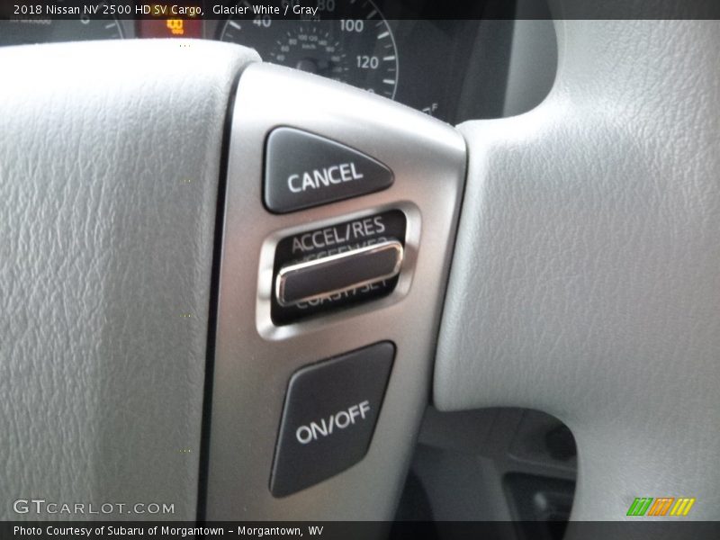 Glacier White / Gray 2018 Nissan NV 2500 HD SV Cargo