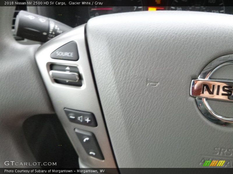 Glacier White / Gray 2018 Nissan NV 2500 HD SV Cargo