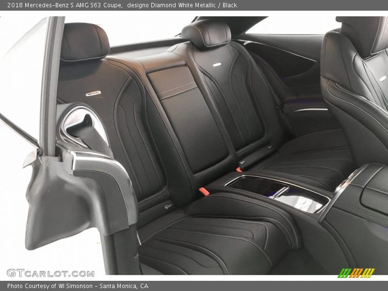 Rear Seat of 2018 S AMG S63 Coupe