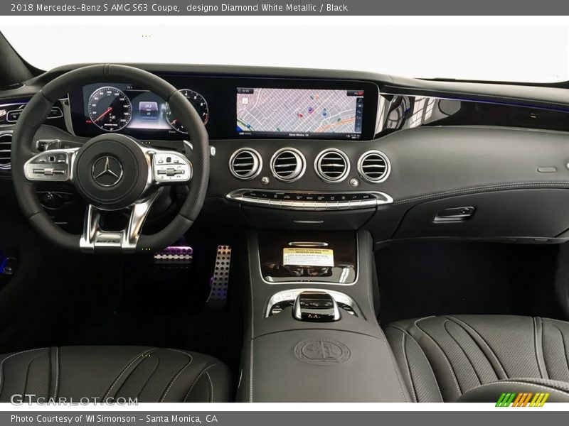 Dashboard of 2018 S AMG S63 Coupe