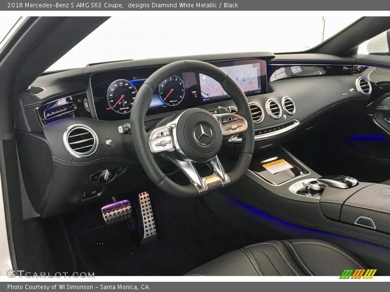 Dashboard of 2018 S AMG S63 Coupe