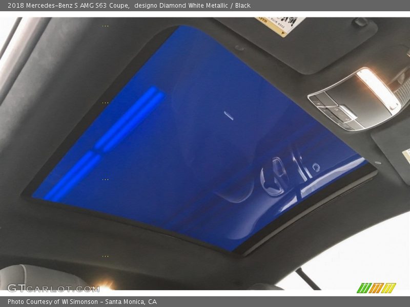 designo Diamond White Metallic / Black 2018 Mercedes-Benz S AMG S63 Coupe
