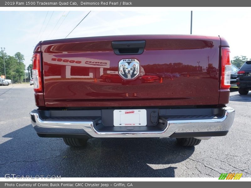 Delmonico Red Pearl / Black 2019 Ram 1500 Tradesman Quad Cab