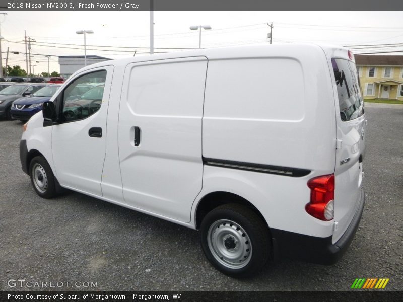 Fresh Powder / Gray 2018 Nissan NV200 S