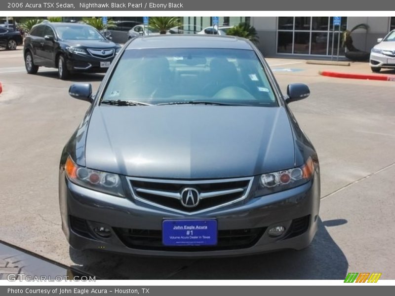 Nighthawk Black Pearl / Ebony Black 2006 Acura TSX Sedan