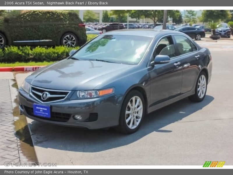 Nighthawk Black Pearl / Ebony Black 2006 Acura TSX Sedan