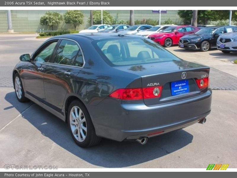 Nighthawk Black Pearl / Ebony Black 2006 Acura TSX Sedan