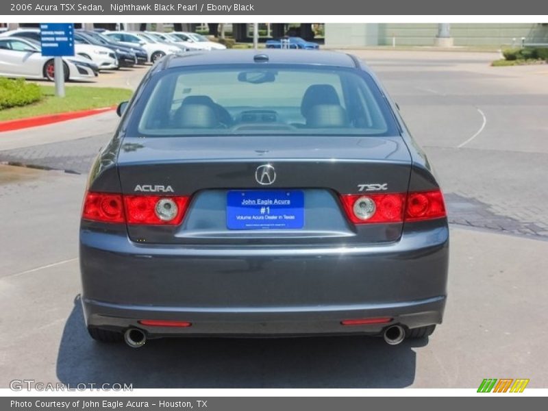 Nighthawk Black Pearl / Ebony Black 2006 Acura TSX Sedan