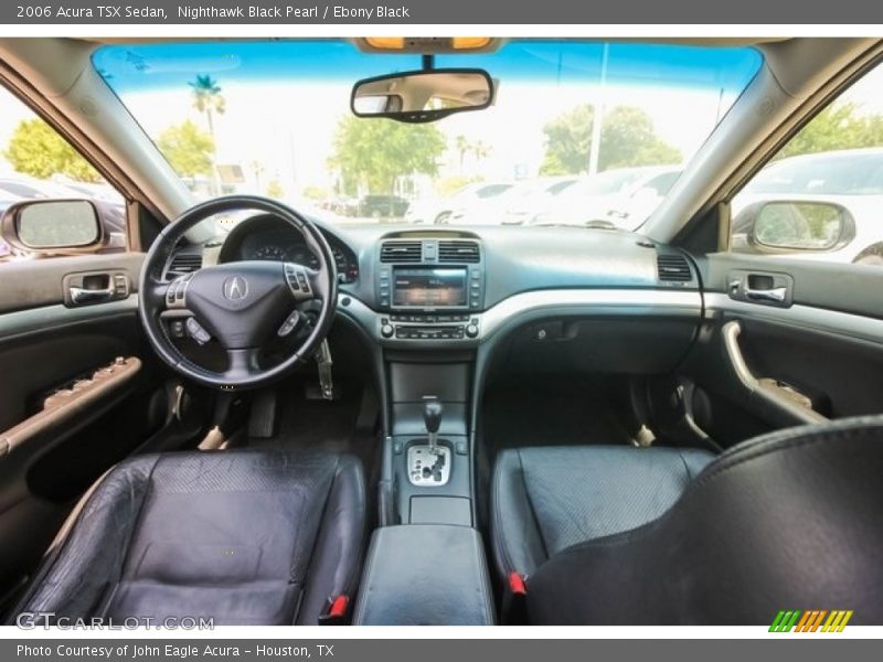 Nighthawk Black Pearl / Ebony Black 2006 Acura TSX Sedan
