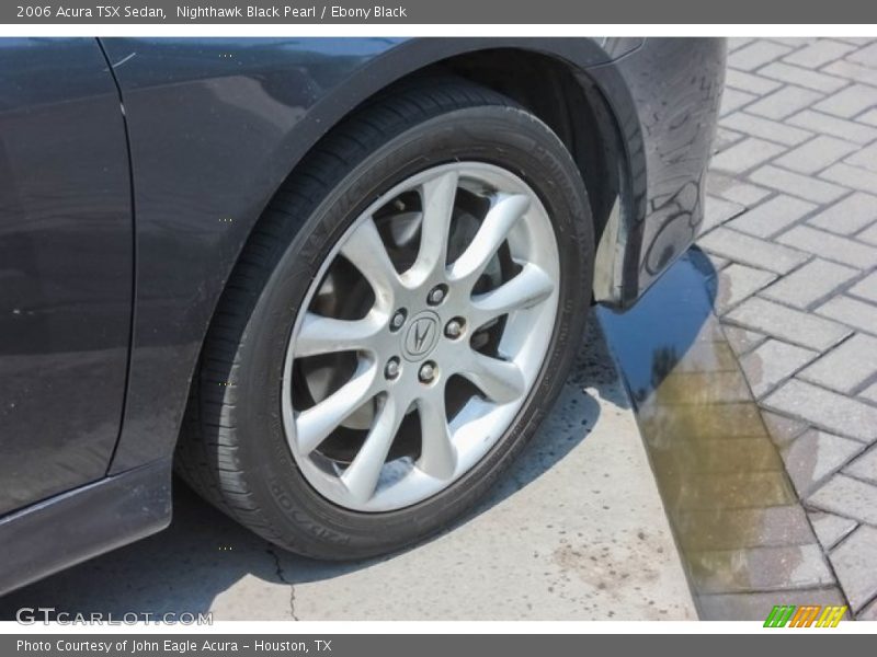 Nighthawk Black Pearl / Ebony Black 2006 Acura TSX Sedan