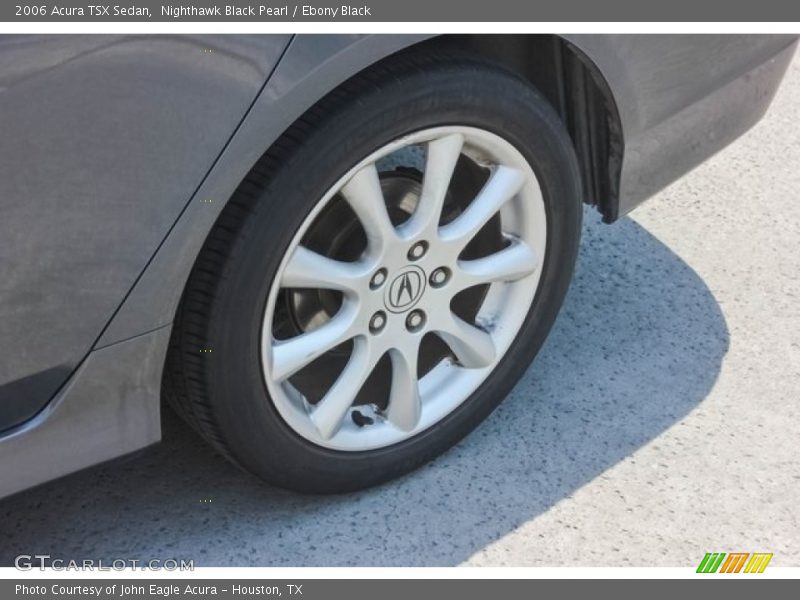 Nighthawk Black Pearl / Ebony Black 2006 Acura TSX Sedan
