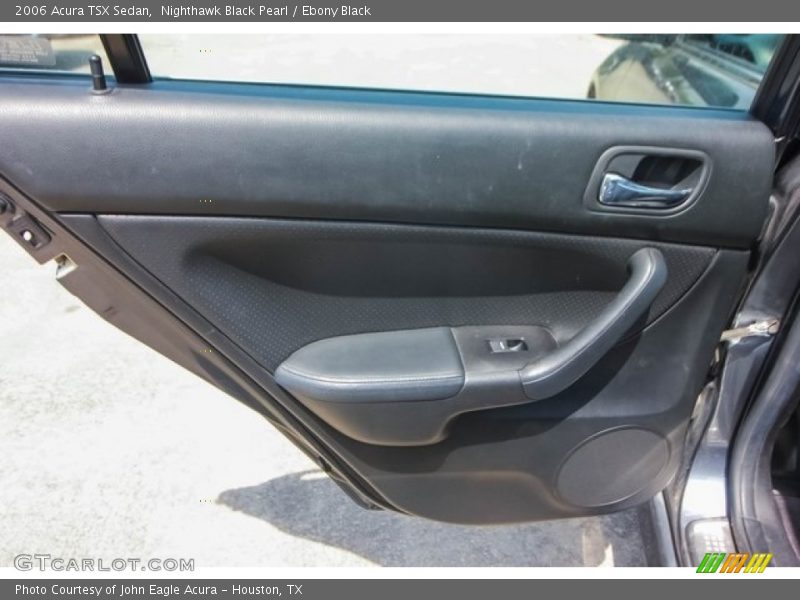 Nighthawk Black Pearl / Ebony Black 2006 Acura TSX Sedan