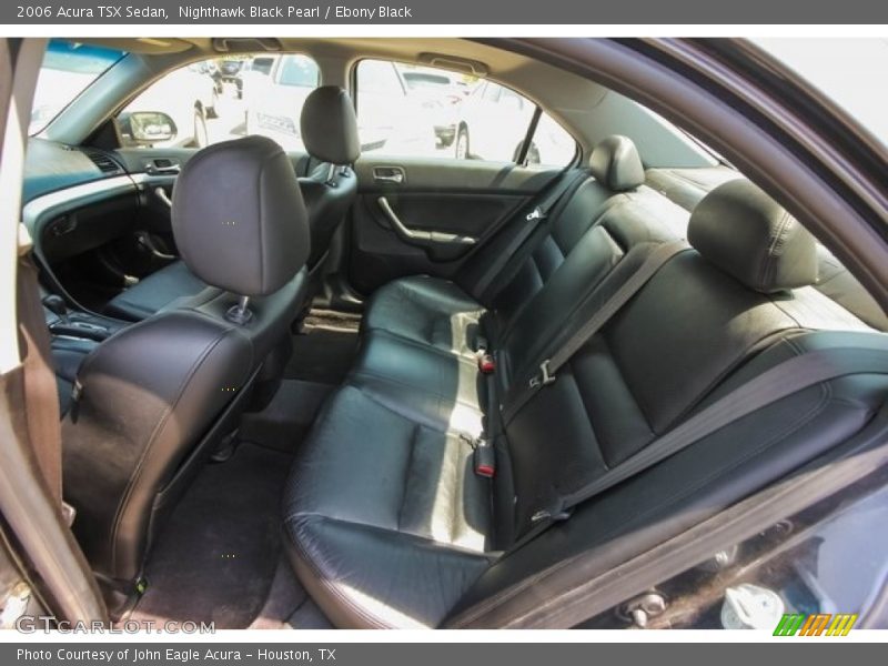 Nighthawk Black Pearl / Ebony Black 2006 Acura TSX Sedan