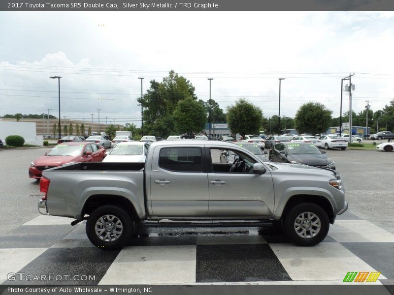 Silver Sky Metallic / TRD Graphite 2017 Toyota Tacoma SR5 Double Cab