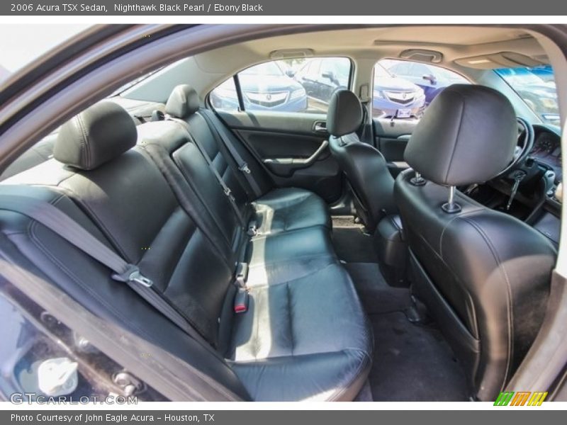 Nighthawk Black Pearl / Ebony Black 2006 Acura TSX Sedan