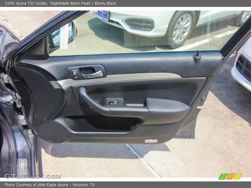 Nighthawk Black Pearl / Ebony Black 2006 Acura TSX Sedan