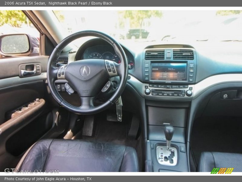Nighthawk Black Pearl / Ebony Black 2006 Acura TSX Sedan