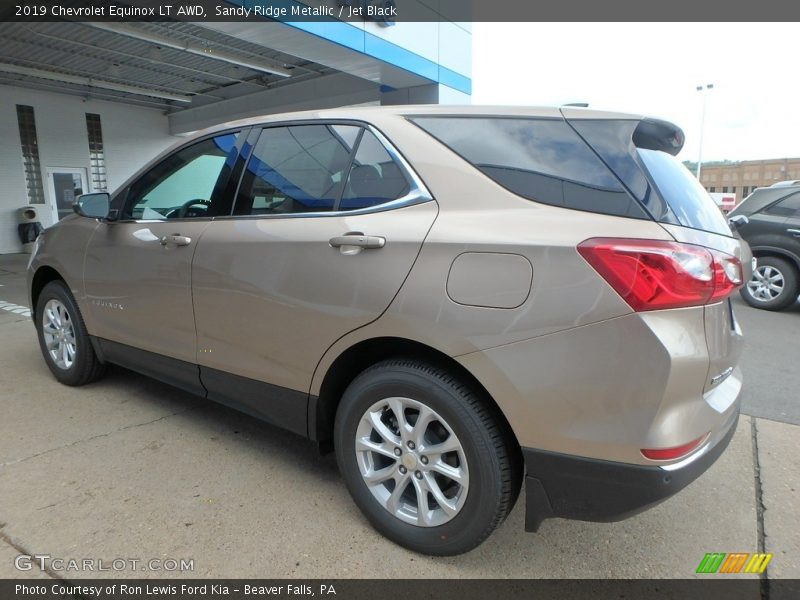 Sandy Ridge Metallic / Jet Black 2019 Chevrolet Equinox LT AWD