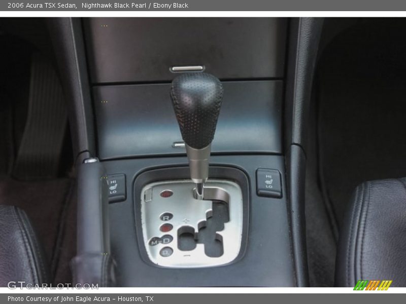 Nighthawk Black Pearl / Ebony Black 2006 Acura TSX Sedan
