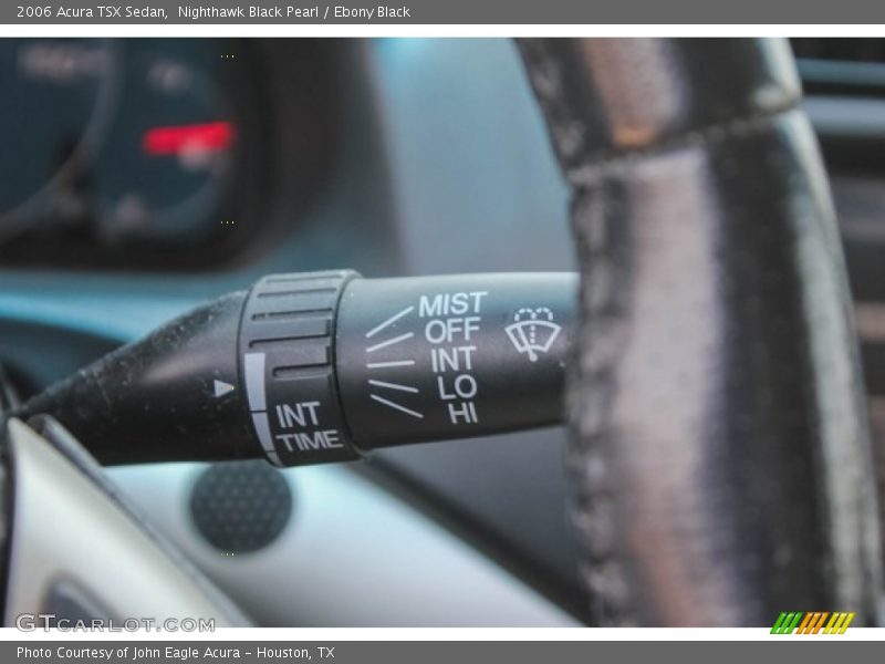 Nighthawk Black Pearl / Ebony Black 2006 Acura TSX Sedan