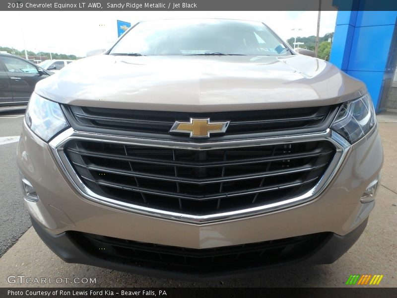 Sandy Ridge Metallic / Jet Black 2019 Chevrolet Equinox LT AWD