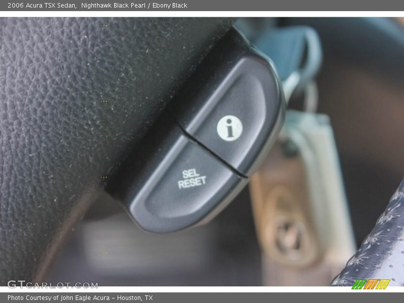 Nighthawk Black Pearl / Ebony Black 2006 Acura TSX Sedan