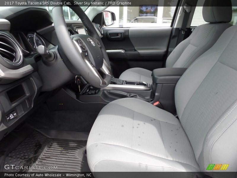 Silver Sky Metallic / TRD Graphite 2017 Toyota Tacoma SR5 Double Cab