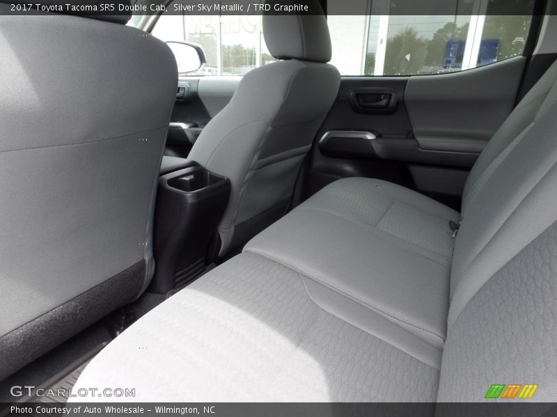 Silver Sky Metallic / TRD Graphite 2017 Toyota Tacoma SR5 Double Cab