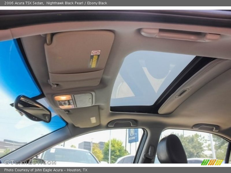 Nighthawk Black Pearl / Ebony Black 2006 Acura TSX Sedan