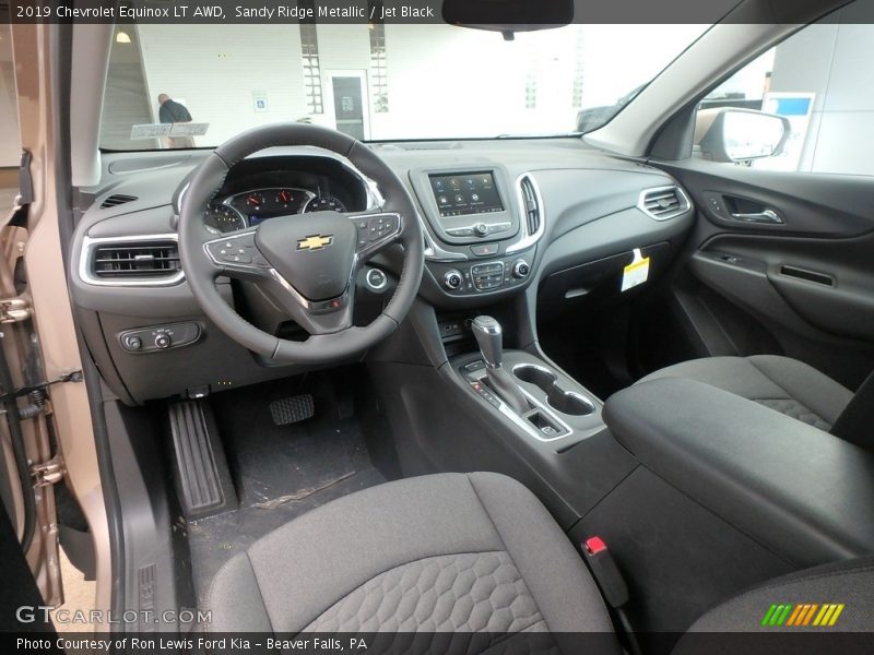 Sandy Ridge Metallic / Jet Black 2019 Chevrolet Equinox LT AWD