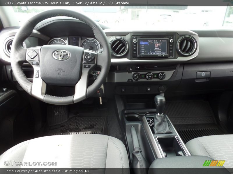 Silver Sky Metallic / TRD Graphite 2017 Toyota Tacoma SR5 Double Cab