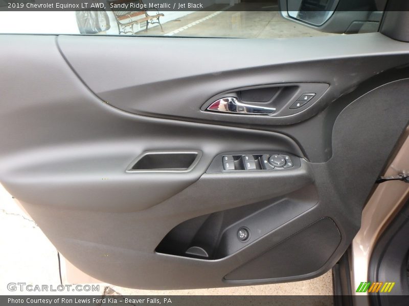 Sandy Ridge Metallic / Jet Black 2019 Chevrolet Equinox LT AWD