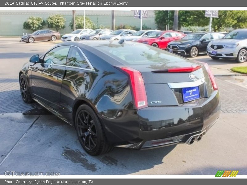 Phantom Gray Metallic / Ebony/Ebony 2014 Cadillac CTS -V Coupe