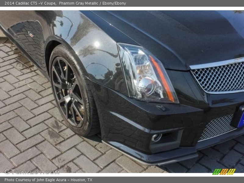Phantom Gray Metallic / Ebony/Ebony 2014 Cadillac CTS -V Coupe