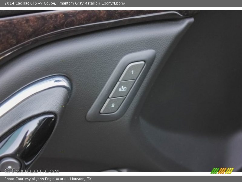 Phantom Gray Metallic / Ebony/Ebony 2014 Cadillac CTS -V Coupe