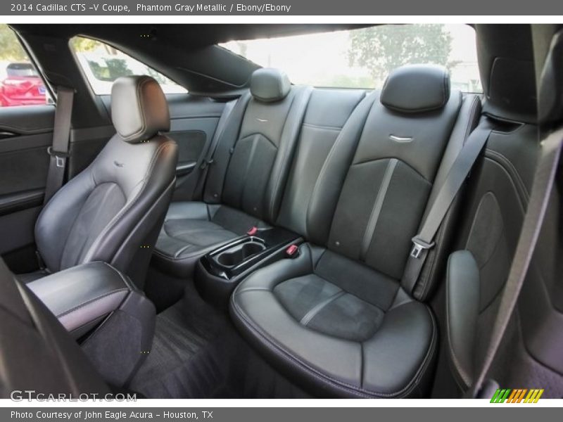 Rear Seat of 2014 CTS -V Coupe