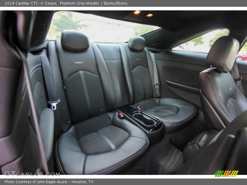 Rear Seat of 2014 CTS -V Coupe