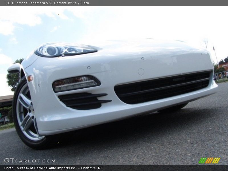 Carrara White / Black 2011 Porsche Panamera V6