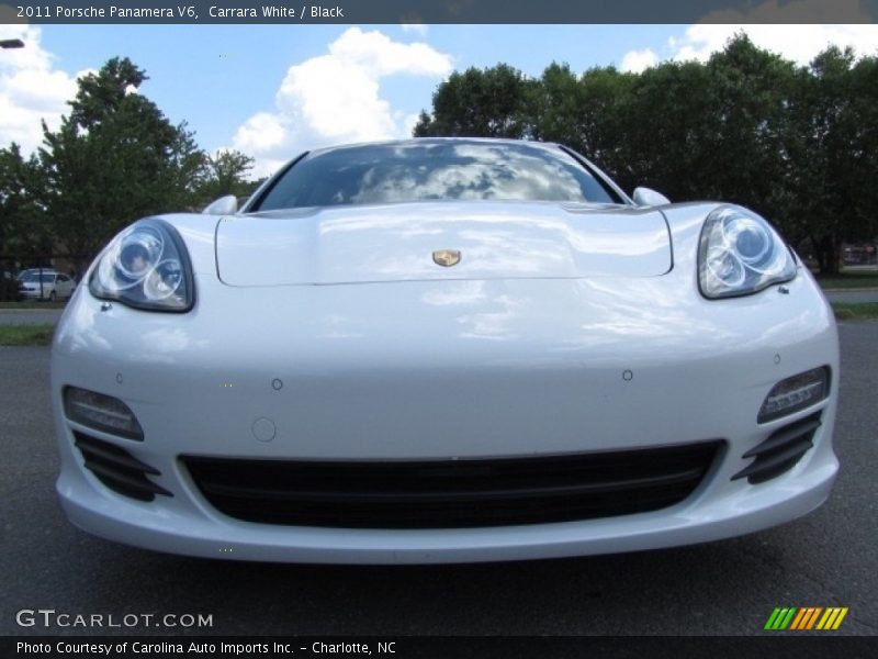 Carrara White / Black 2011 Porsche Panamera V6