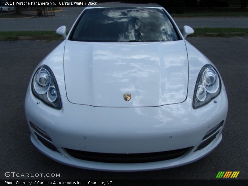 Carrara White / Black 2011 Porsche Panamera V6