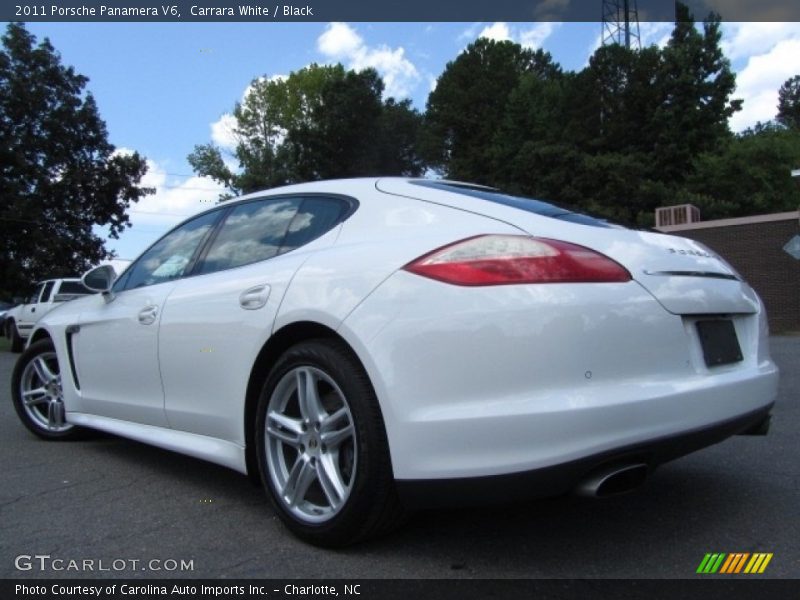 Carrara White / Black 2011 Porsche Panamera V6