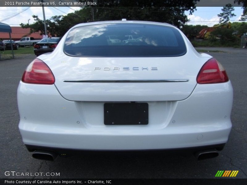 Carrara White / Black 2011 Porsche Panamera V6